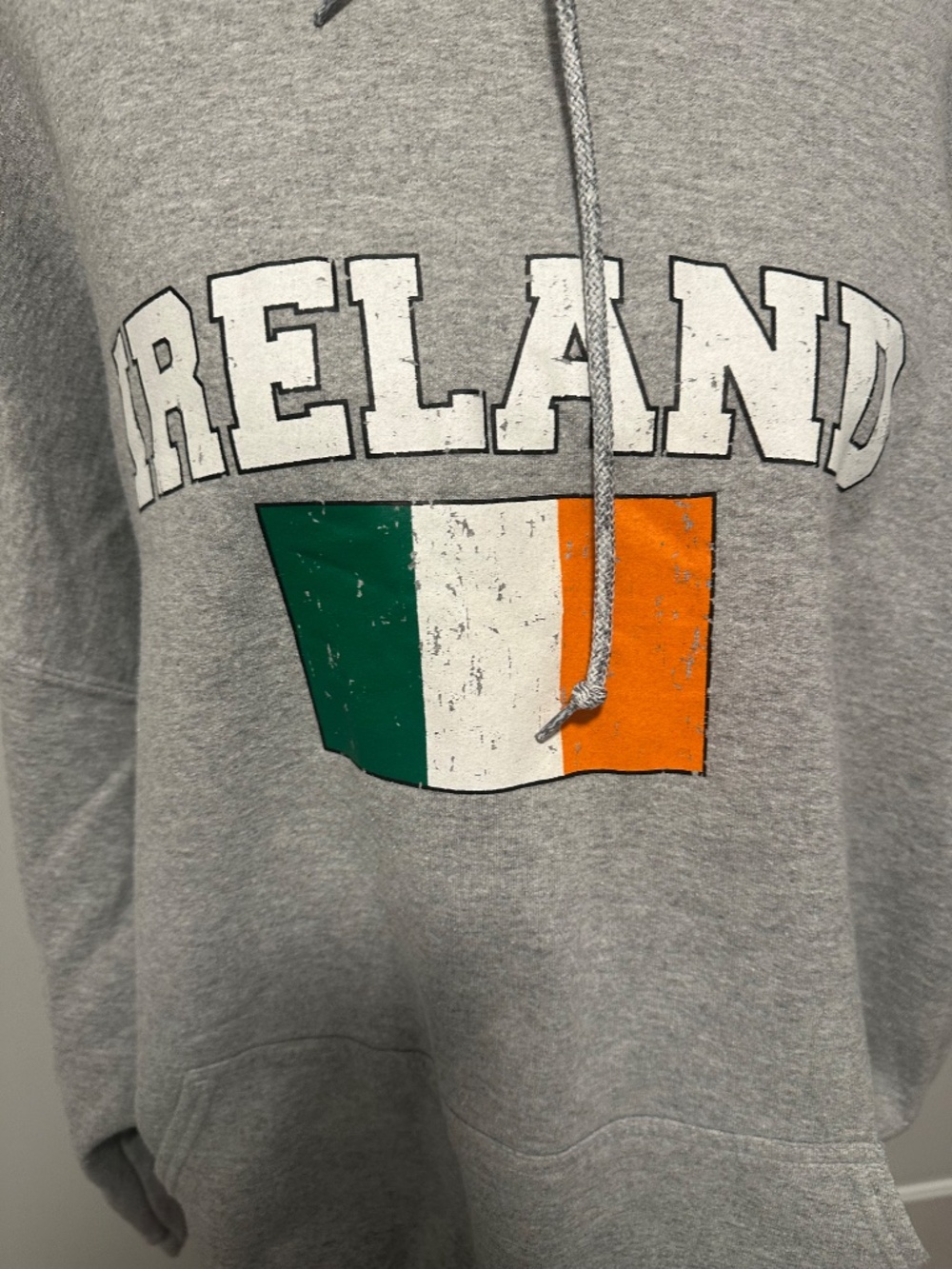 Gilden Heavy Blend Ireland Hoodie Irish Flag Pullover Sweatshirt 2XL - Picture 2 of 4